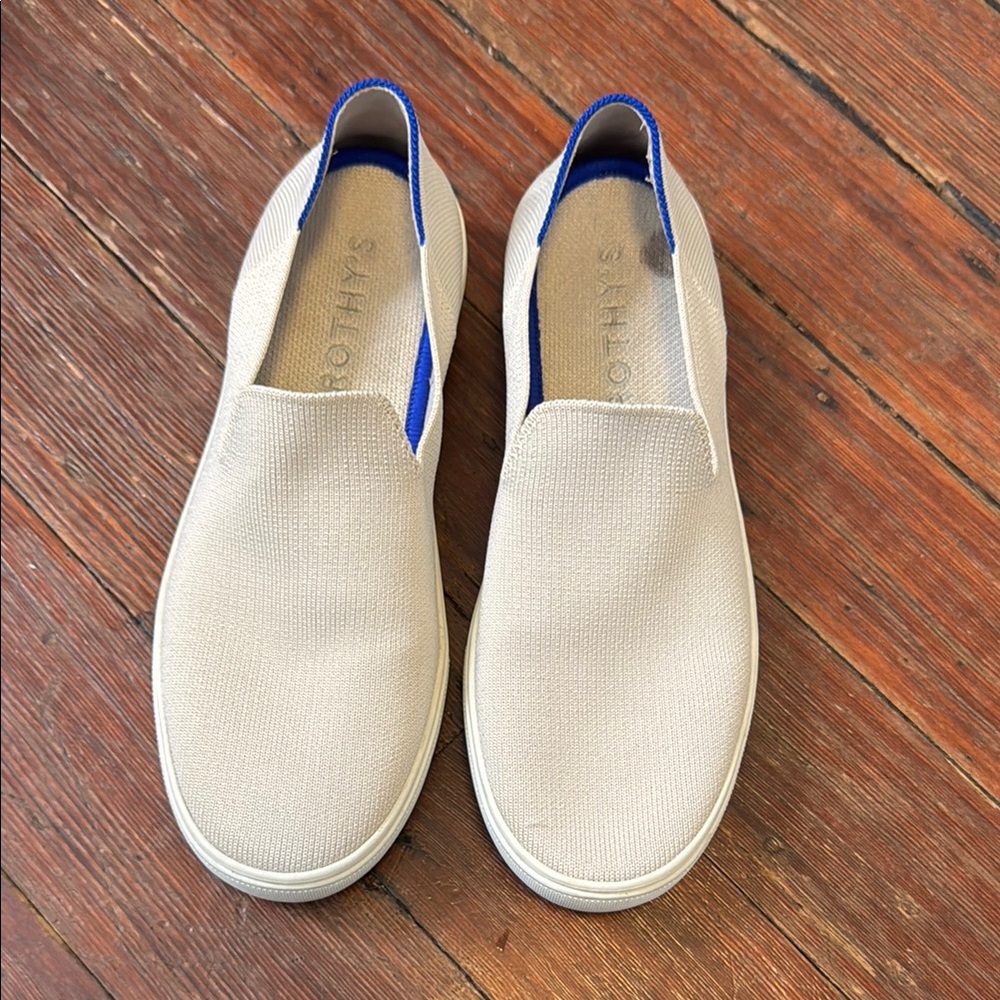 Rothy’s Cream Slip-On Shoes